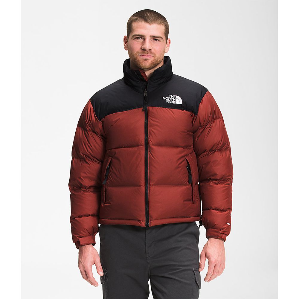 The North Face Nuptse Jacket Mens Australia - The North Face 1996 Retro Red (VHX-542697)